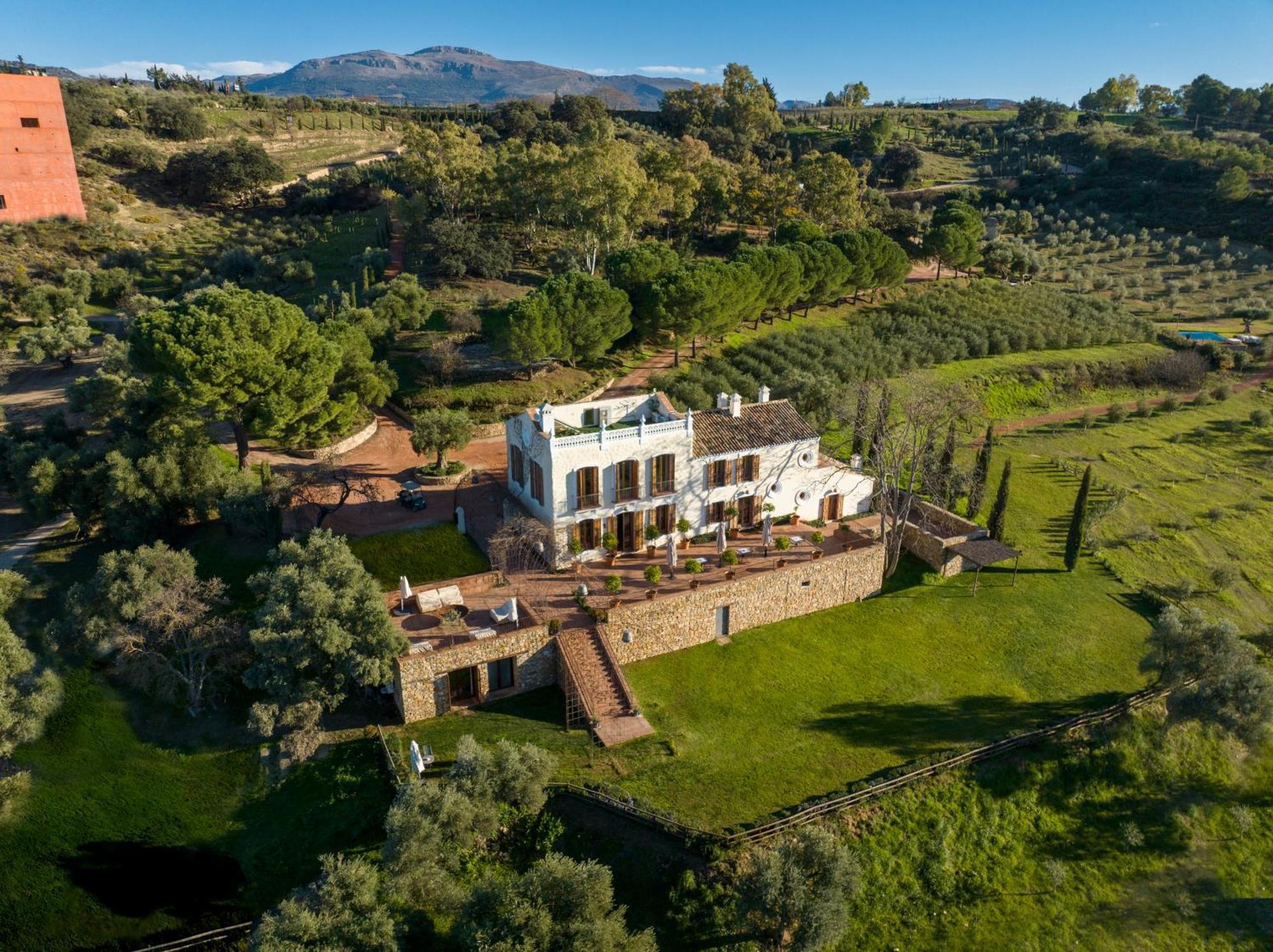Hotel Cortijo La Organic Ronda Esterno foto